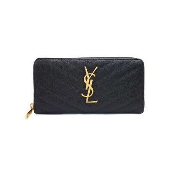 Saint Laurent Paris Monogram Full Zip Wallet - Picture 1 of 5